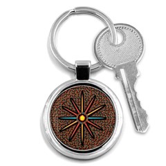 Star Key Chains (round)  by linceazul