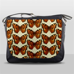 Butterfly Butterflies Insects Messenger Bags by Celenk