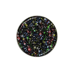 Universe Star Planet All Colorful Hat Clip Ball Marker (10 Pack) by Celenk