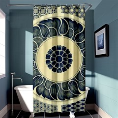 Background Vintage Japanese Shower Curtain 36  X 72  (stall)  by Celenk