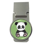 Cute Panda Money Clips (Round)  Front