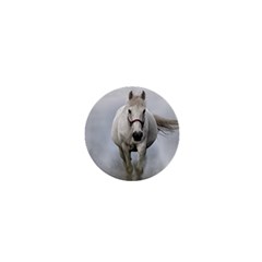 Horse Mammal White Horse Animal 1  Mini Magnets by Celenk