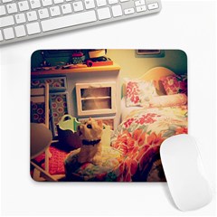 Cream Dollhouse Large Mousepads by snowwhitegirl