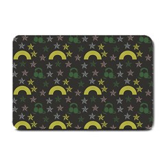 Music Star Dark Grey Small Doormat  by snowwhitegirl