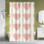 Cupcake White Pink Shower Curtain 48  x 72  (Small)  Curtain(48  X 72 ) - 42.18 x64.8  Curtain(48  X 72 )