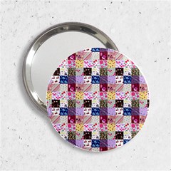 Quilt Of My Patterns Small 2 25  Handbag Mirrors by snowwhitegirl