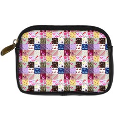 Quilt Of My Patterns Small Digital Camera Cases by snowwhitegirl