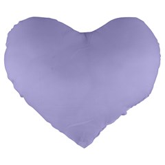 Violet Sweater Large 19  Premium Flano Heart Shape Cushions by snowwhitegirl