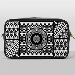 Wavy Panels Toiletries Bags by linceazul