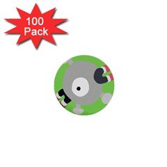 Magnemite (blue) 1  Mini Buttons (100 Pack)  by SamEarl13