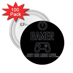 Gamer 2 25  Buttons (100 Pack)  by Valentinaart