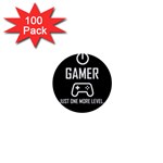 Gamer 1  Mini Buttons (100 pack)  Front