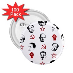 Communist Leaders 2 25  Buttons (100 Pack)  by Valentinaart