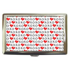 Xoxo Valentines Day Pattern Cigarette Money Cases by Valentinaart