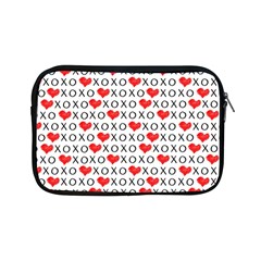 Xoxo Valentines Day Pattern Apple Ipad Mini Zipper Cases by Valentinaart