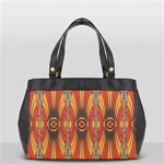 Geometric Extravaganza Pattern Office Handbags (2 Sides)  Back