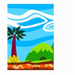 Landscape Background Nature Sky Large Garden Flag (two Sides) by Nexatart