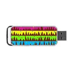 Illustration Abstract Graphic Portable Usb Flash (two Sides) by Nexatart