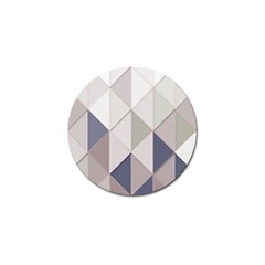 Background Geometric Triangle Golf Ball Marker (4 Pack) by Nexatart