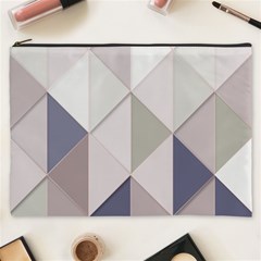 Background Geometric Triangle Cosmetic Bag (xxxl)  by Nexatart