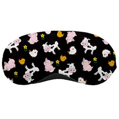 The Farm Pattern Sleeping Masks by Valentinaart