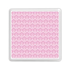 Damask Pink Memory Card Reader (square)  by snowwhitegirl