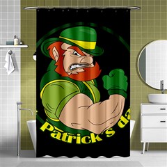 St  Patricks Day Shower Curtain 48  X 72  (small)  by Valentinaart