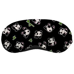 Panda Pattern Sleeping Masks by Valentinaart