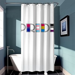 Pride Shower Curtain 36  X 72  (stall)  by Valentinaart