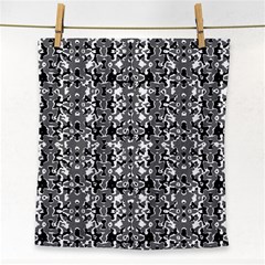 Dark Camo Style Design Face Towel by dflcprints