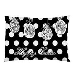 Easter Eggs Pillow Case by Valentinaart