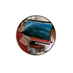 Breaking News Hat Clip Ball Marker (4 Pack) by redmaidenart