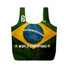 Football World Cup Full Print Recycle Bags (m)  by Valentinaart