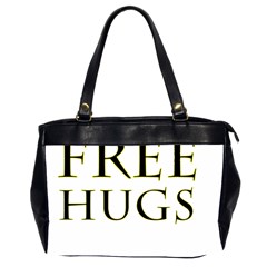 Freehugs Office Handbags (2 Sides)  by cypryanus