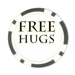 Freehugs Poker Chip Card Guard by cypryanus