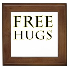 Freehugs Framed Tiles by cypryanus