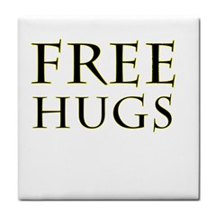 Freehugs Tile Coasters by cypryanus