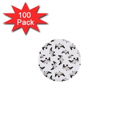 Birds Pattern Photo Collage 1  Mini Buttons (100 Pack)  by dflcprints