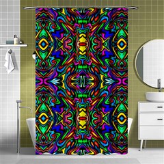 Artwork By Patrick-pattern-31 Shower Curtain 48  X 72  (small)  by ArtworkByPatrick