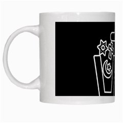 Save The Planet - Religions  White Mugs by Valentinaart