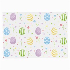 Easter Pattern Large Glasses Cloth (2-side) by Valentinaart