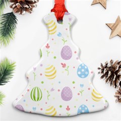 Easter Pattern Ornament (christmas Tree)  by Valentinaart