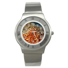 Fire Coral 1 Stainless Steel Watch by trendistuff