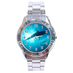 Great White Shark 6 Stainless Steel Analogue Watch by trendistuff