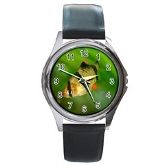 Tiger Barb Round Metal Watch by trendistuff