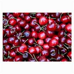 Cherries 1 Large Glasses Cloth (2-side) by trendistuff