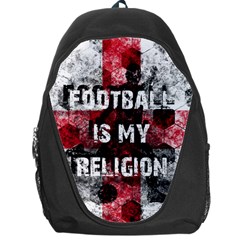 Football Is My Religion Backpack Bag by Valentinaart