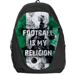 Football Is My Religion Backpack Bag by Valentinaart