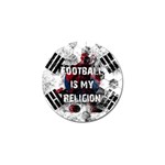 Football is my religion Golf Ball Marker Front