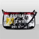 Football is my religion Shoulder Clutch Bags Front